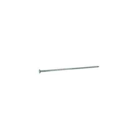 Common Nail, 6 In L, 60D, Steel, Hot Dipped Galvanized Finish, 5 Ga